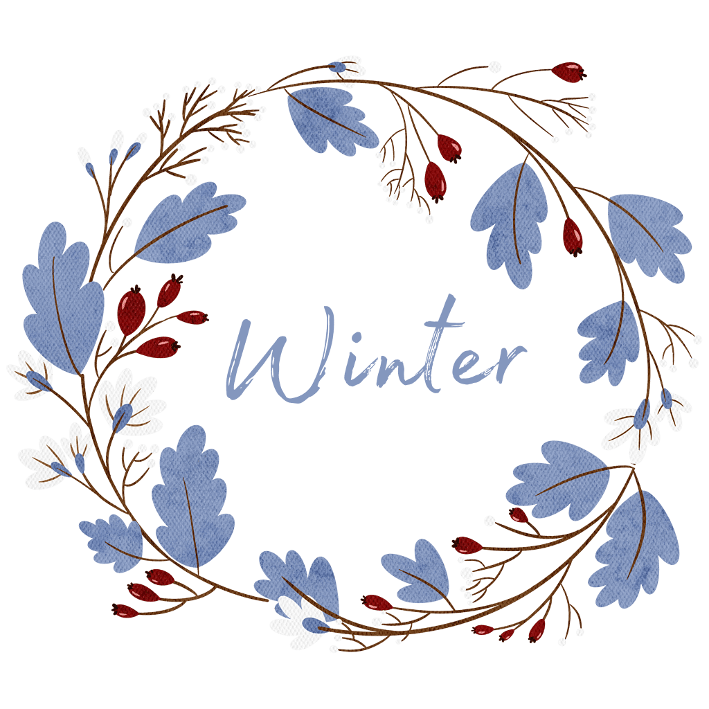 Winter button